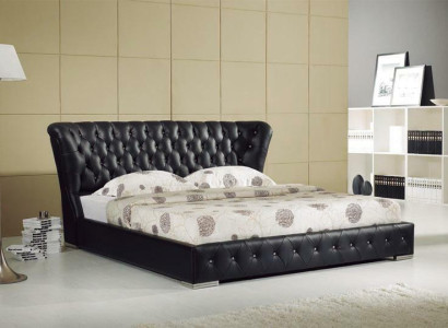 Box spring bed Designer Upholstered bed Bed Beds Hotel Chesterfield hotel bed